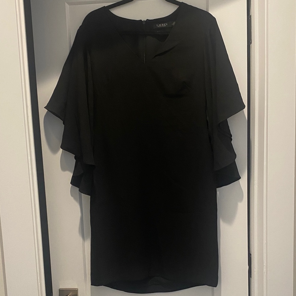 Ralph Lauren Black Midi Dress